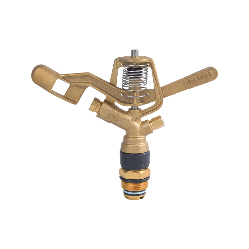 Metal rocker sprinkler 8034D with a range of 13.1-18.4m