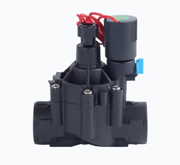 What is the basis for the selection of solenoid valves?